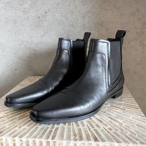 Zara Flat Booties Sz 40